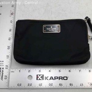 Kate Spade New York Wallet  Black Wrist Strap Zip Around Wristlet